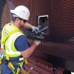 2014_Electrical_TCFBankStadiumScoreboardInstall (6)