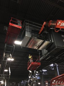 UPS unit installation