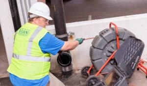 Inspecting and cleaning drains